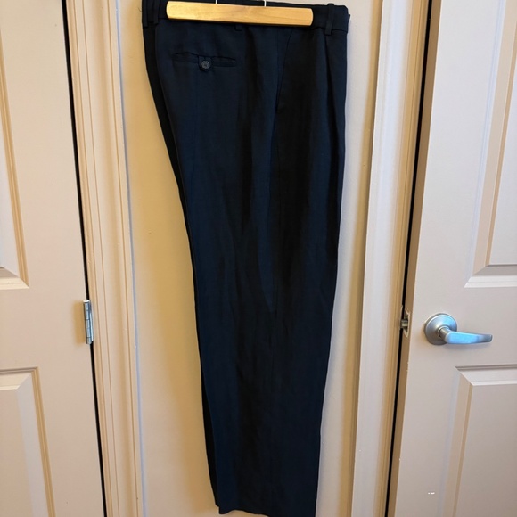 NWT Unworn Black Linen Jcrew Pant - Picture 5 of 9